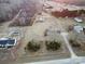 Aerial view of house on large lot with detached workshop at 760 Bethesda Rd, Statesville, NC 28677