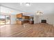 Open concept living and kitchen area at 760 Bethesda Rd, Statesville, NC 28677