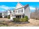 Two-story home with brick and siding exterior at 1227 Mountain Laurel Ct, Matthews, NC 28104