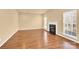 Gathering room with fireplace and hardwood floors at 1227 Mountain Laurel Ct, Matthews, NC 28104