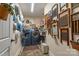 Laundry room with washer, dryer and vintage washboards at 1519 Triplett Rd, Cleveland, NC 27013