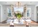 Bright dining area offering a view of outdoor seating through French doors and plentiful sunlight at 1575 Riverwalk Pkwy, Rock Hill, SC 29730