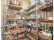 Organized pantry with shelving and baskets, providing ample storage for food and household items at 1575 Riverwalk Pkwy, Rock Hill, SC 29730