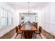 Open concept dining room with a view of the kitchen at 2002 Summey Ave # 3, Charlotte, NC 28205