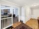 View of entryway, hardwood floors and access to living room at 2316 Woodfield Cir, Gastonia, NC 28056