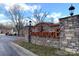 Stonebridge community entrance with landscaping and signage at 315 Valley Brook Se Ln, Concord, NC 28025