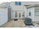 Private patio with access to the back yard at 315 Valley Brook Se Ln, Concord, NC 28025