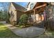 Stone and brick facade with wood front door at 4070 Timber Crossing Dr, Rock Hill, SC 29730