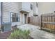 Small patio area adjacent to the back of the house at 716 N Alexander St, Charlotte, NC 28202