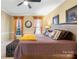 Relaxing main bedroom featuring a king-size bed and neutral decor at 9813 Hanberry Blvd, Charlotte, NC 28213