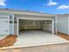 Spacious two-car garage with an open door at 10121 Mamillion Dr, Huntersville, NC 28078