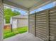 Outdoor patio area with a privacy fence and a view of the yard at 10121 Mamillion Dr, Huntersville, NC 28078