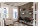 Bright home office with built-in shelves and workspace for two at 2173 Millennium Dr # 40, Lancaster, SC 29720