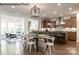 Spacious kitchen with island, stainless steel appliances, and ample counter space at 2173 Millennium Dr # 40, Lancaster, SC 29720