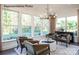 Relaxing sunroom with ample natural light and comfortable seating at 2173 Millennium Dr # 40, Lancaster, SC 29720