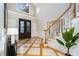 Impressive two-story entry with a dramatic staircase at 2510 Tulip Hill Dr, Charlotte, NC 28270