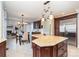 Eat-in kitchen boasts a large island, stainless steel appliances, and ample cabinet space at 2510 Tulip Hill Dr, Charlotte, NC 28270