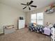 bedroom with twin bed and plenty of storage at 364 Holstein Dr, Dallas, NC 28034