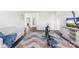 Spacious bonus room with contemporary decor, exercise equipment, and view of other rooms at 5034 Moselle Ave, Fort Mill, SC 29707