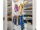 Organized closet with clothing racks and shelving, offering ample storage space at 5034 Moselle Ave, Fort Mill, SC 29707