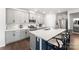 Bright kitchen with an island and stainless steel appliances at 5034 Moselle Ave, Fort Mill, SC 29707