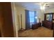 Bedroom with dark wood furniture and built-in closet at 5527 Dallas High Shoals Hwy Hwy, Dallas, NC 28034