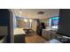Modern kitchen with gray cabinets and granite countertops at 5527 Dallas High Shoals Hwy Hwy, Dallas, NC 28034