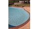 Inground swimming pool with brick coping at 5527 Dallas High Shoals Hwy Hwy, Dallas, NC 28034