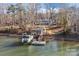 Lakefront property with boat dock and lift at 604 Beaten Path Rd, Mooresville, NC 28117