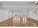 Large basement with hardwood floors and lake views at 604 Beaten Path Rd, Mooresville, NC 28117