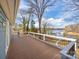 Spacious deck overlooking lake with beautiful view at 604 Beaten Path Rd, Mooresville, NC 28117