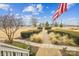 Manicured front garden featuring trimmed hedges and a brick walkway at 746 Waterscape Ct, Rock Hill, SC 29730
