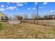 Sprawling backyard featuring a above ground pool and partially wooded view at 103 Granville Ln, Salisbury, NC 28146