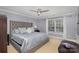 Spacious bedroom with a king-size bed and large window at 121 Quality Dr, Mount Holly, NC 28120