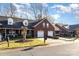 Brick front exterior of charming townhome with 2-car garage at 121 Quality Dr, Mount Holly, NC 28120