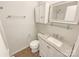 Clean bathroom with granite vanity, shower, and updated fixtures at 13943 Dannemara Dr, Pineville, NC 28134