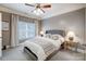 Spacious bedroom with plush bed and neutral decor at 252 Bay Shore Loop, Mooresville, NC 28117