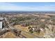 Aerial view showing house and expansive property at 2948 W Main St, Claremont, NC 28610