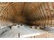 High-ceiling barn with wooden beams and hay at 2948 W Main St, Claremont, NC 28610