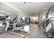 Well-equipped gym area with treadmills, elliptical machines, and weightlifting equipment at 315 Arlington Ave # 604, Charlotte, NC 28203