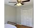 Cozy bedroom features a ceiling fan, closet, and neutral paint, perfect for relaxation at 3153 Wimbledon Ln, Rock Hill, SC 29732