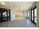 Building lobby with patterned tile floor, mailboxes, and modern doors at 3630 N Davidson St, Charlotte, NC 28205