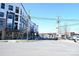 Street view of modern apartment building, showing surrounding area at 3630 N Davidson St, Charlotte, NC 28205