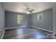 Bright bedroom with gray walls and vinyl flooring at 4335 Saluda Rd, Rock Hill, SC 29730