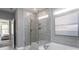 Spa-like bathroom with walk-in shower, soaking tub, and updated fixtures at 4802 Formation Ct # 069, Lancaster, SC 29720