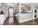 Well-appointed kitchen with stainless steel appliances and breakfast bar seating at 4923 Park Rd # D, Charlotte, NC 28209