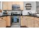 Well-maintained kitchen featuring modern appliances, great for cooking enthusiasts at 4923 Park Rd # D, Charlotte, NC 28209