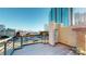 Private rooftop deck with city views and a gas fireplace at 701 N Church St # 9, Charlotte, NC 28202