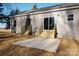 Backyard view of house with patio and steps at 7504 Surry Ln, Indian Trail, NC 28079