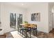 Casual dining area with sliding glass doors leading to the backyard at 7504 Surry Ln, Indian Trail, NC 28079